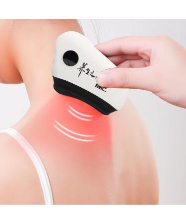 Buy Gua Sha Plate - Electric Skin Scraping Board with 16 Vibration Gears Red Lighting & Hot Compress for Ultimate Relaxation - Buy Online on GoSupps.com