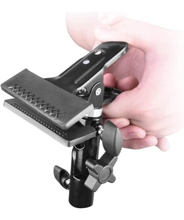 QYXINC Heavy Duty Metal Clamp Holder for Light Stand - Photo Video Studio Reflector Holder for Lighting Reflector Diffuser - Buy Online on GoSupps.com