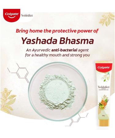 Colgate Swarna Vedshakti Toothpaste 200g - Pack of 3 | Natural Ayurvedic Formula - Buy Online on GoSupps.com
