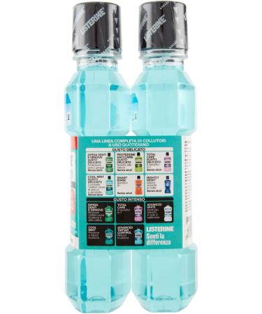 Listerine Zero mouthwash 2 bottles of 500ml - Buy Online on GoSupps.com