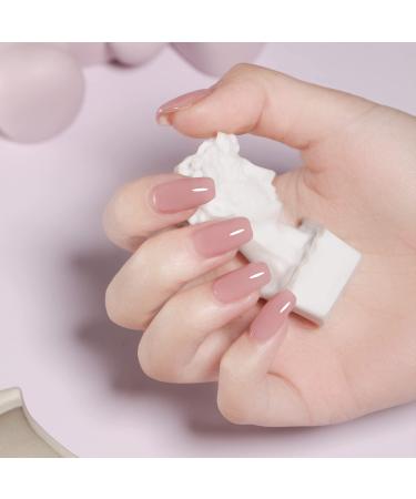 Artdone Gel Nail Polish Set - 6 Translucent Neutral Colors for All Seasons | Soak Off LED Gel Manicure Kit for Holiday Gift - Buy Online on GoSupps.com