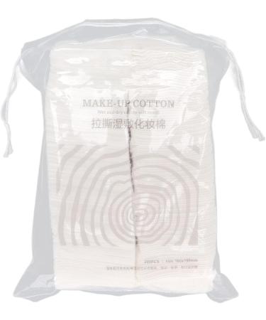 Makeup Cotton Portable Absorbent 200 Pieces Beauty Salon Skin Care Cotton Pad for Home Travel - Buy Online on GoSupps.com