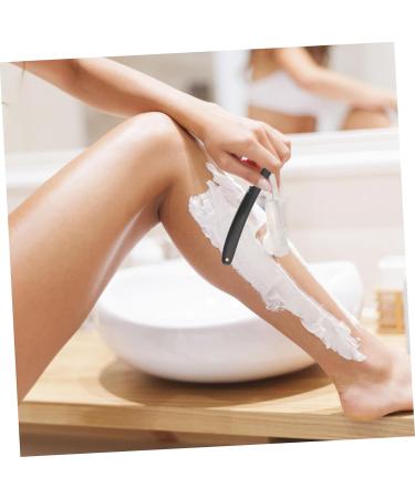 Angoily Hairdressing Razor for Men - Rustproof Steel & Wooden Handle | Premium Shaving Tool for International Shipping - Buy Online on GoSupps.com