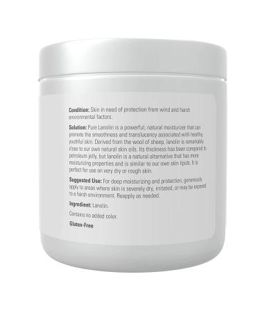 Now Foods Solutions Pure Lanolin 7 oz - 100% Natural Moisturizer for Skin Care - Buy Online on GoSupps.com