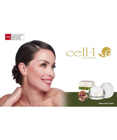 cell-1 Anti-wrinkle snail gel I Cream against acne scars healthy skin & age spots I regenerating & repairing snail cream I snail gel 50ml - Buy Online on GoSupps.com