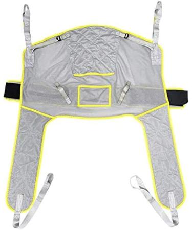 Large U Sling Full Body Patient Lift Sling with Mesh Medical Lift Equipment with Commode Cutout Four Point Support Tranfer Sling for Elderly and Disabled bonny369 - Buy Online on GoSupps.com