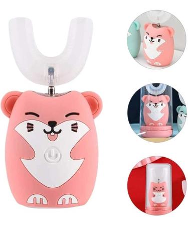 UOOD Kids U Shaped Electric Toothbrush 360 Automatic Whitening Rechargeable Sonic Toothbrush Auto Brush for Children (Color : Pink Size : 8-15 Years Old) 1 count (Pack of 1) Pink - Buy Online on GoSupps.com