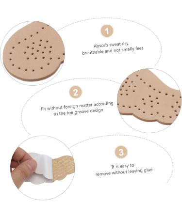 Didiseaon Non-Slip Stickers for Heels - 2 Pairs Metatarsal Cushions Skid-Resistant Foot Pads High Heel Inserts for Comfort & Support - Buy Online on GoSupps.com