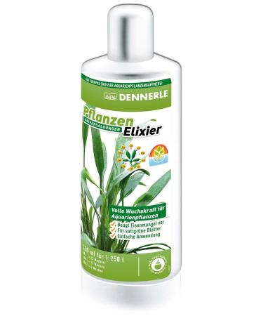 Dennerle 2754 Plant Elixir - universal fertilizer for aquarium plants for lush green leaves 250 ml Single 250 ml - Buy Online on GoSupps.com