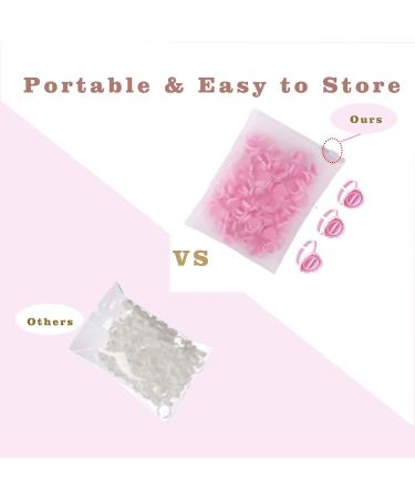 100 PCS Adhesive Holder Ring Cups for Eyelash Extensions - Pink Fanning Cups - Disposable Glue Rings - Essential Eyelash Extension Accessories - Buy Online on GoSupps.com