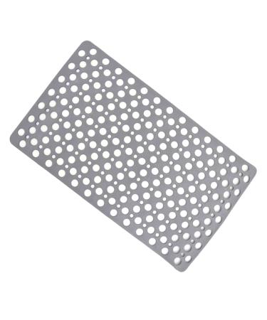 Alipis 1pc Bath Mats for Tub Floor+mats+for+Home Suction Bathroom Mat Bathtub Mat Carpet Sucker Square Grey 75*43cm