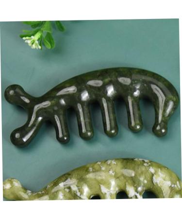 Jade Massage Comb - Premium Gogogmy Body Massage Tool for Acupuncture & Relaxation - Buy Online on GoSupps.com