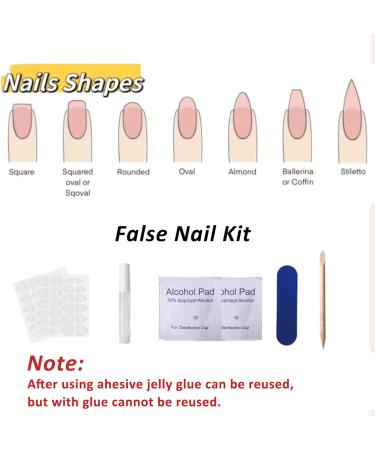 24Pcs Press On Nails - Nude Pink Short Length Fake Nails - Square False Nails with Glue - Fashion Fake Nails for Women Girls Baby Pink - Buy Online on GoSupps.com