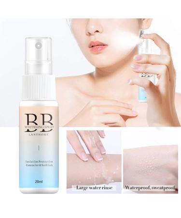 Nibito Whitening Spray: Waterproof BB Cream for Women - Moisturizing & Brightening Formula with Sunscreen - Summer Essential - Buy Online on GoSupps.com