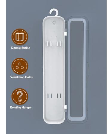 Travel Toothbrush Case - Lapfoon Holder for Manual Toothbrush 8.6x1.8x1.1 Inch (1 Pack) - Buy Online on GoSupps.com
