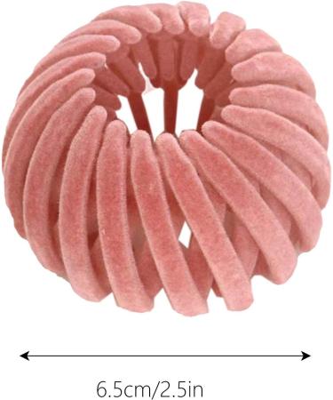 Expandable Hair Claws Birds Nest Hair Clip Retractable Ponytail Holder Clip Hair Clips Hair Claw Clamps Hair Bun Maker Hair Styling Tool Hair Barrette For Girls Lady Women Hair Accessories Pink - Buy Online on GoSupps.com