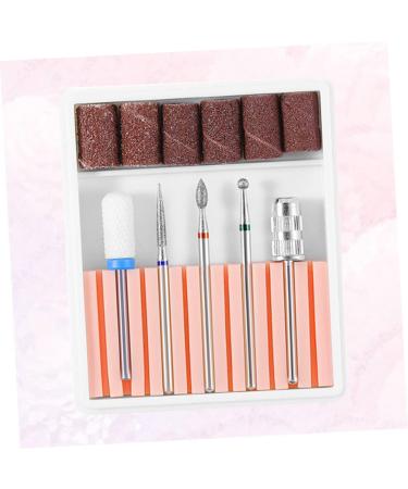 POPETPOP 1 Set Manicure Drill Bits Electric File for Nails Drill Bits for Nails Sturdy Drill Bits Nail Art Equipment Rechargeable Nail File Nail Drill Bits Manicure Tools Pink Ceramics 6.5x5.5cm Pink - Buy Online on GoSupps.com