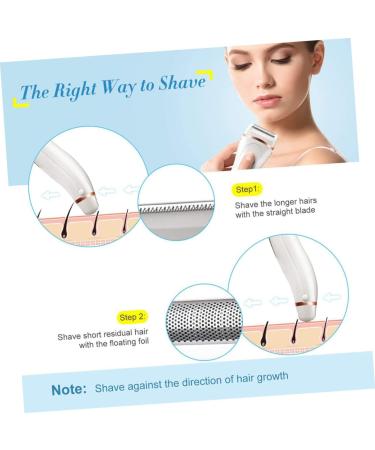 Fomiyes Women's Electric Hair Remover - Facial Shaver & Epilator for Effortless Hair Removal - Buy Online on GoSupps.com