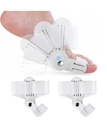 2-Piece Breathable Hallux Valgus Correction | Orthopedic Big Toe Spreader for Pain & Overlapping Toes - Buy Online on GoSupps.com