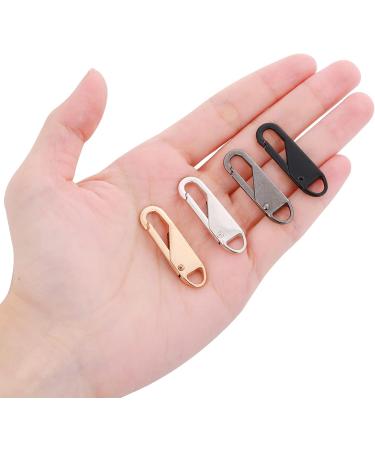 Buy Cobee 12-Piece Metal Zipper Pull Replacement Set | Durable Zipper Tabs for Suitcases & Coats | Removable Gripper Repair Fixers - Buy Online on GoSupps.com