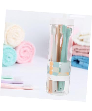 Clispeed 10 Soft Disposable Travel Toothbrushes - Ergonomic & Portable Toothbrushes for Adults - Buy Online on GoSupps.com