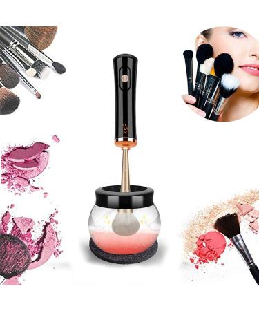 Kickstart Flash |Electronic make-up brush cleaner cleans and dries super fast brush tools for various cosmetics and make-up brush sizes battery operations