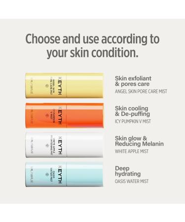 KEYTH ANGEL SKIN PORE CARE MIST (50ML 1.69 FL.OZ.) / Sebum Control Pore Tightening Wrinkle Improvement Avocado Esters Orthosiphon Stamineus Extract - Buy Online on GoSupps.com