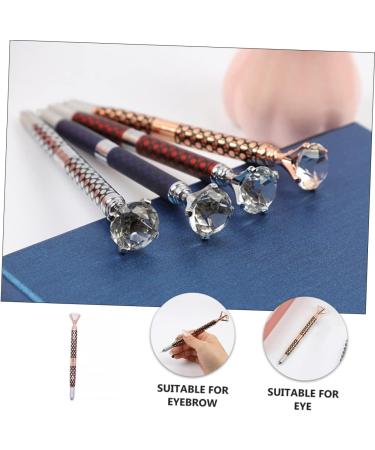 WOONEKY 3 Embroidery Pen Eyebrow Pen Brow Pencil Embroidered Pen Permanent Pen Golden Crystal - Buy Online on GoSupps.com