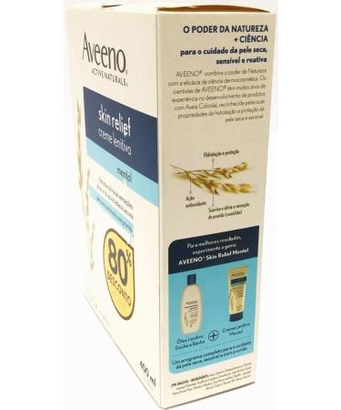  Aveeno Aveeno Skin Relief Soothing Cream with Menthol 400 ml - Buy Online on GoSupps.com