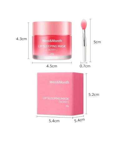 Jelly Lip Mask Moisturizing and Hydrating Reduces Lip Lines Nourishes Lip Skin Sleeping Jelly Lip Mask - Buy Online on GoSupps.com