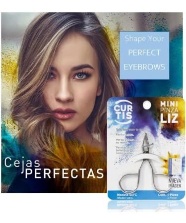 Professional Mini Tweezers for Precision Eyebrow Grooming | Travel-Friendly Beauty Tool for Facial Hair, Ingrown Hair, Blackheads | Model 58FC - Buy Online on GoSupps.com
