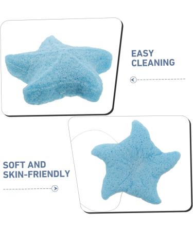 Mikinona Bath Artifact Exfoliating Body Scrubber Body Sponge Scrubber Shower Sponge Scrubber Cute Bath Sponge Bath Shower Sponge Body Exfoliating Bath Sponge Sea Star Bath Sponge - Buy Online on GoSupps.com