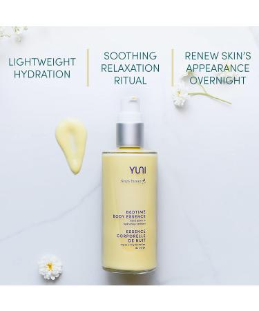 YUNI Sleepy Beauty Bedtime Body Essence - Lightweight Overnight Body Lotion - 3.4 fl. oz - Buy Online on GoSupps.com