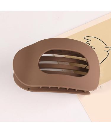 JOKOTI 6Pcs Sweet Flat Round Hair Clip Ponytail Hair Jaw Clip Strong Holds Hair Catch Clip Barrettes Headwear Ponytail Holders as described - Buy Online on GoSupps.com