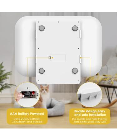 Mindpet-Med Digital Pet Scale for Small Animals - Accurate 1g Measurement 15kg/33lb Capacity Units in g/lb/oz/tl/ml - Ideal for Kittens & Puppies (Yellow) - Buy Online on GoSupps.com
