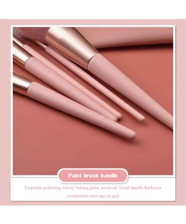 8-Piece Makeup Brush Set with Blush Concealer Eyeshadow Foundation Eyeliner & Powder Brushes - Includes Makeup Bag - Perfect for All Skin Types - Buy Online on GoSupps.com