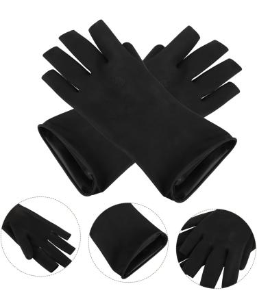 Beaupretty 1 Pair Waterproof Gloves Hair Washing Hair Wash Accessories Hair Color Styling Gloves Hair Dyeing Accessories Hair Salon Accessories Hair Styling Accessories Hair Coloring Gloves 24.50X13.00X0.10CM - Buy Online on GoSupps.com