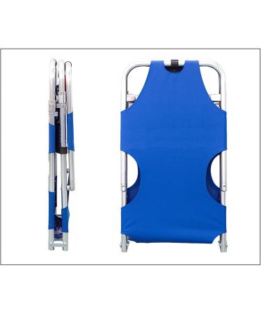 Foldaway Portable Stretcher Flat Folding Aluminum Alloy Medical Emergency Stretcher Lightweight Heavy Duty Travel Size Rescue Stretcher for Patient Transport - Buy Online on GoSupps.com