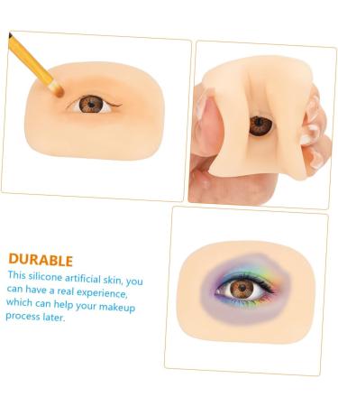 FRCOLOR 3pcs Makeup Practice Skin Makeup Tools 3d Makeup Practice Face Skin Training Tool Major Eye Plate - Buy Online on GoSupps.com
