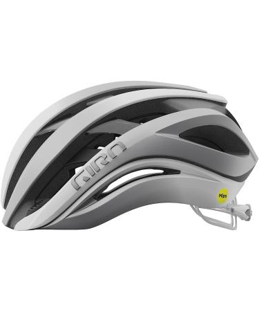 Giro Aether Spherical Adult Road Cycling Helmet - Matte White/Silver 2022 - Large (59-63 cm) - Buy Online on GoSupps.com