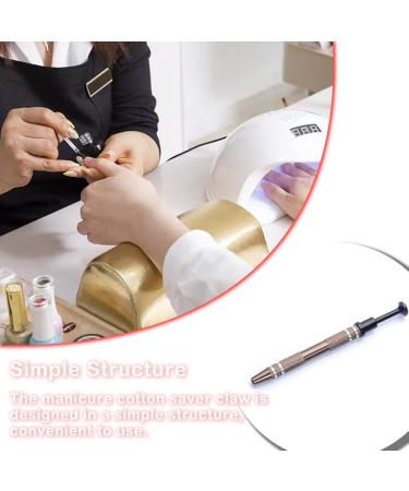 Dajidafu Manicure Cotton Saver Claw Professional Simple Small Holding Claws Nail Art Template Tool Accessory Grabber Device - Buy Online on GoSupps.com