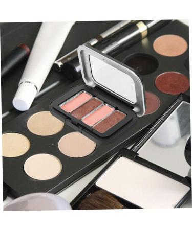 Palette Magn tique Vide 2 Pi ces Petit Format en Plastique Abs Noir Mat Porte-maquillage pour Fards Paupi res et Surligneurs Voyage Compacte - Buy Online on GoSupps.com