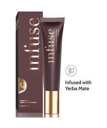 Infuse Yerba Mate Night Revival Cream | Advanced Anti-Aging Moisturizer for Radiant Skin | Best Night Cream for Women - Buy Online on GoSupps.com