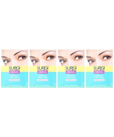 Surgi-Wax Brow Shapers - 28 Strips (Pack of 4) | Eyebrow Waxing Strips - Buy Online on GoSupps.com