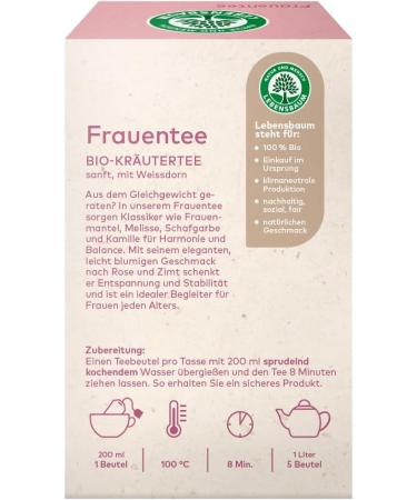 Ulrich Walter Lebensbaum womens tea 40g - Buy Online on GoSupps.com