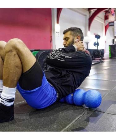 Rollga Flexibility & Muscle Recovery Foam Roller | 18 Medium Density - Royal Blue | Back & Neck Massage, Exercise Tool - Buy Online on GoSupps.com