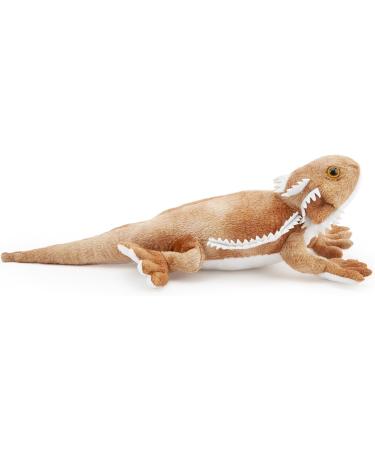 Zappi Co 100% Recycled Plush Bearded Dragon Toy - 34cm Soft Eco-Friendly Animal for Newborns - Buy Online on GoSupps.com