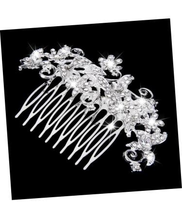 FRCOLOR Set of 3 Crystal Hair Comb Bridal Wedding Hair Clips Hair Clips Hair Pin Tiara Wig Rhinestone Comb Hair Comb Slide Clip Hairpiece Vintage Headpiece Accessories - Buy Online on GoSupps.com