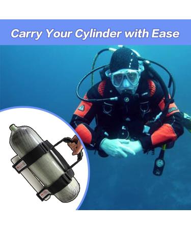 Acecare PCP Air Tank Strap - Adjustable Portable Handle for 6.8L/9L/12L Carbon Fiber Cylinder - Scuba Diving Carrier - Buy Online on GoSupps.com