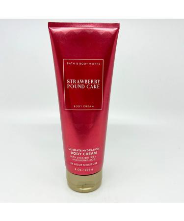 Bath & Body Works - Strawberry Pound Cake - 2 Piece bundle - Shower Gel 10 fl oz and Ultimate Hydration Body Cream 8 oz - Buy Online on GoSupps.com